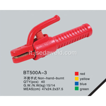 Porta elettrodo non bruciata non manuale BT500A-3